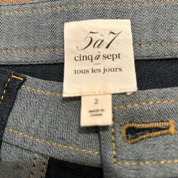 Cinq à Sept Sanam Jeans Size 2 - Picture 6 of 7